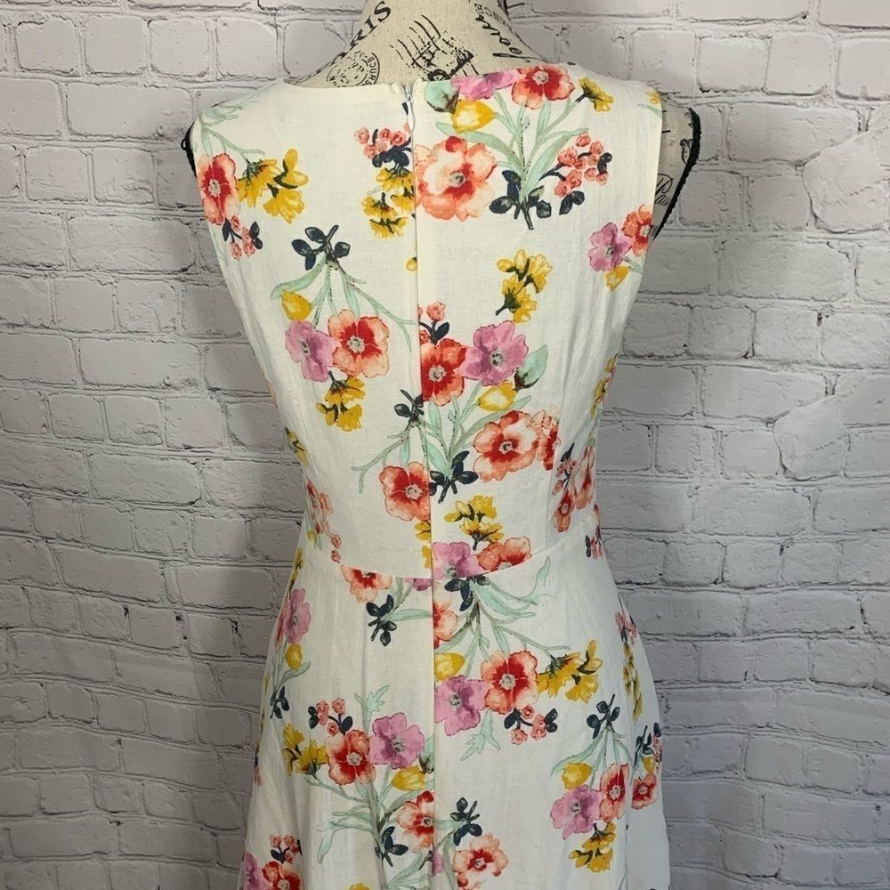 Forever 21 Floral MIDI Dress size medium - Picture 5 of 9